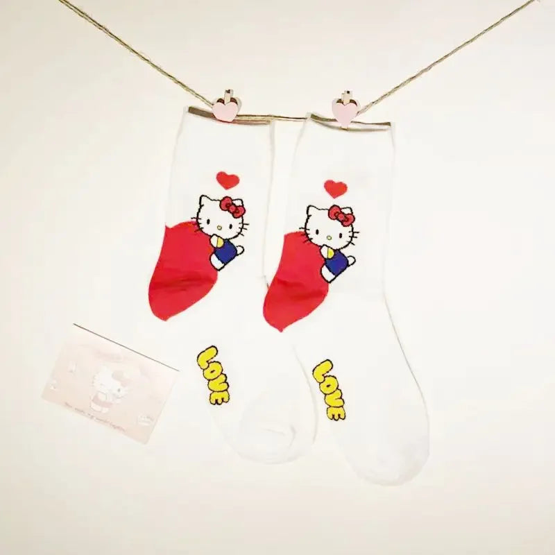 Sanrio Girl Socks 5 Pairs