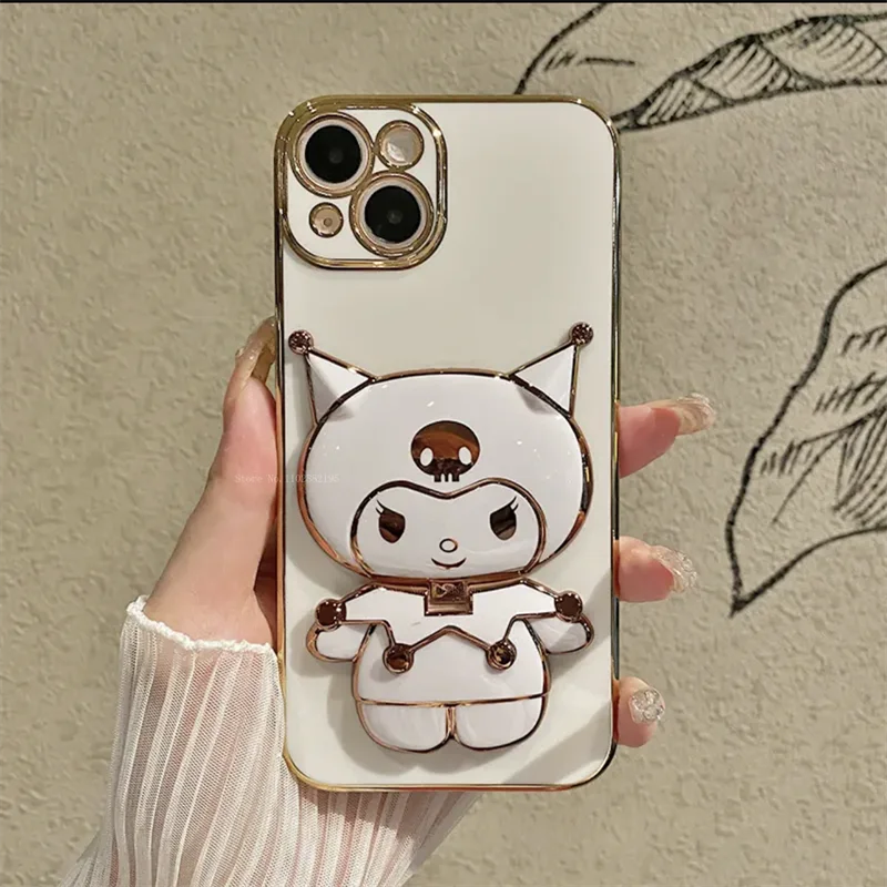 Kuromi Samsung S23 Case With Mirror