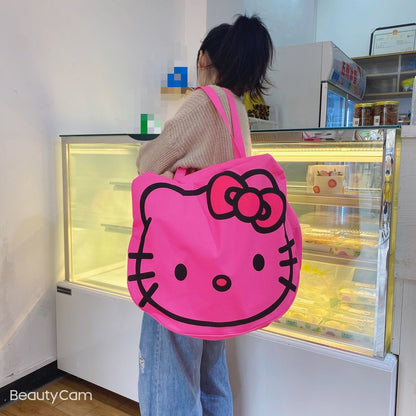 Adorable Hello Kitty Duffle Bag – Perfect for Travel