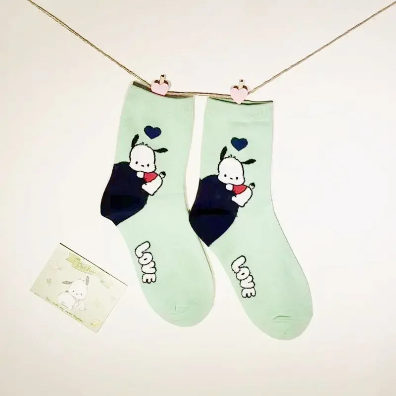 Sanrio Girl Socks 5 Pairs