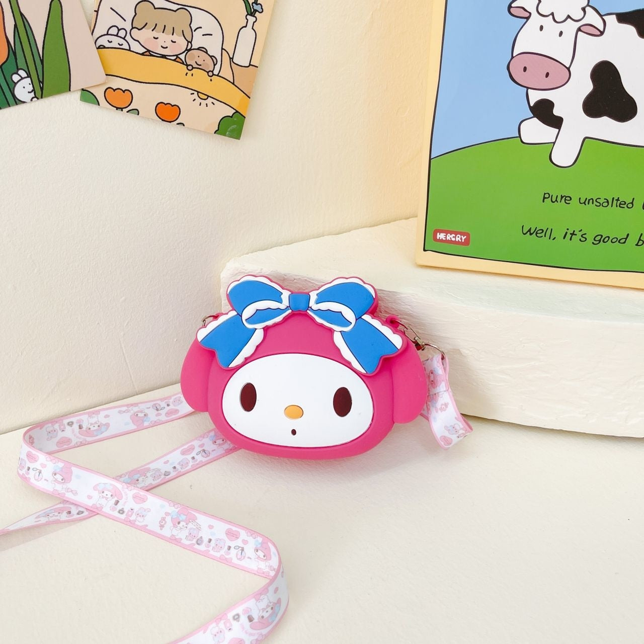 Sanrio silicone messenger bag