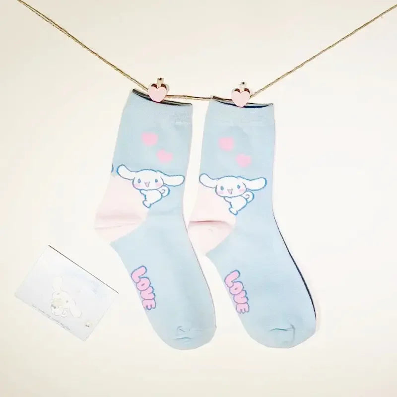 Sanrio Girl Socks 5 Pairs