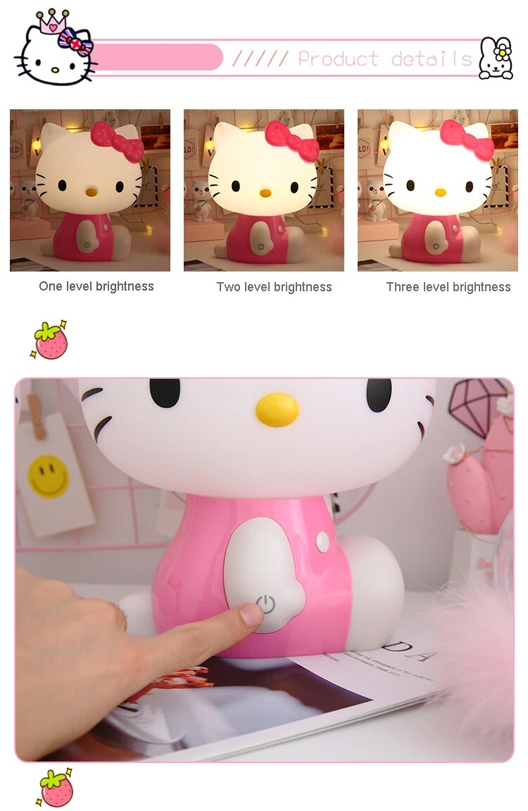 Hello Kitty Touch Night Light