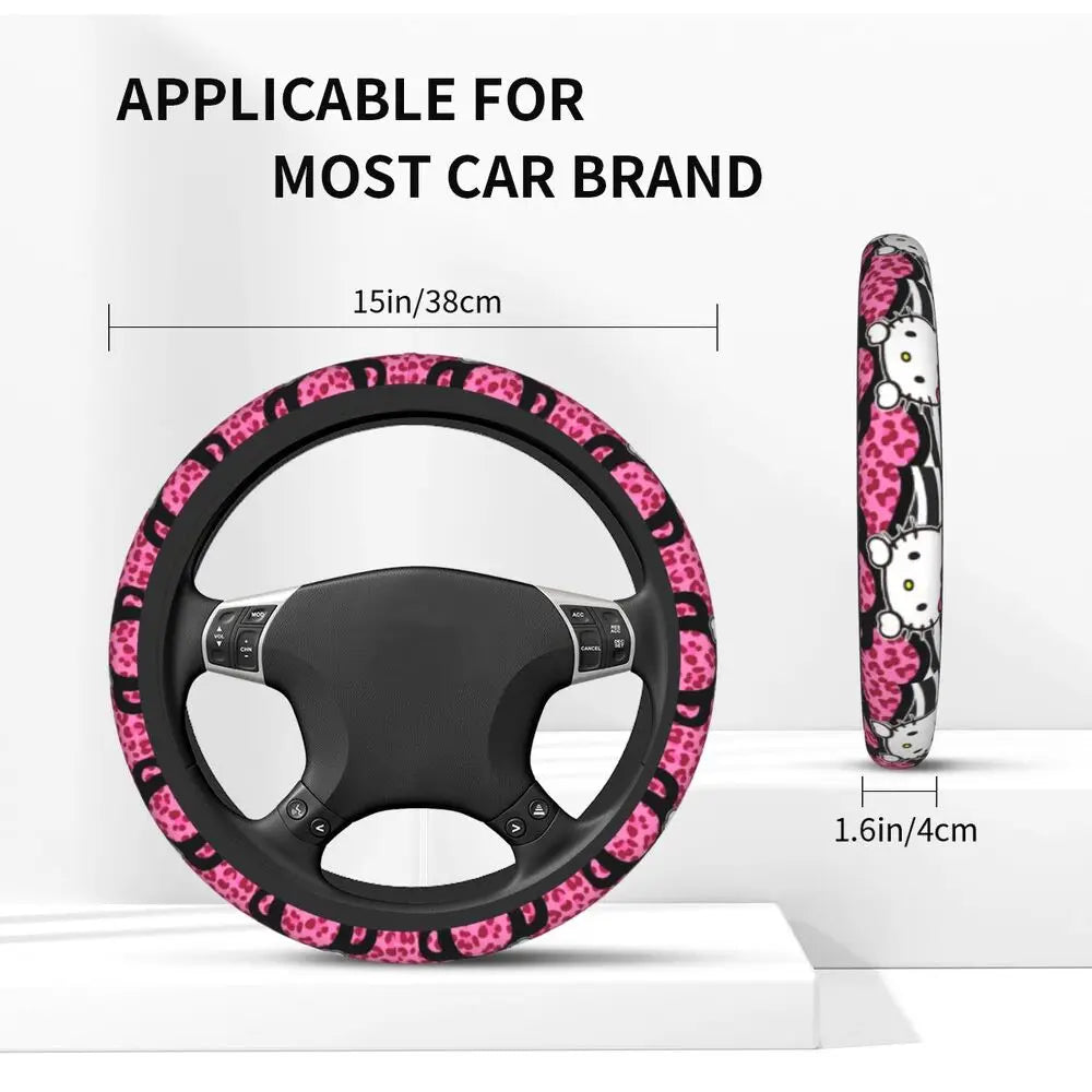 Sanrio Hello Kitty Steering Wheel Cover