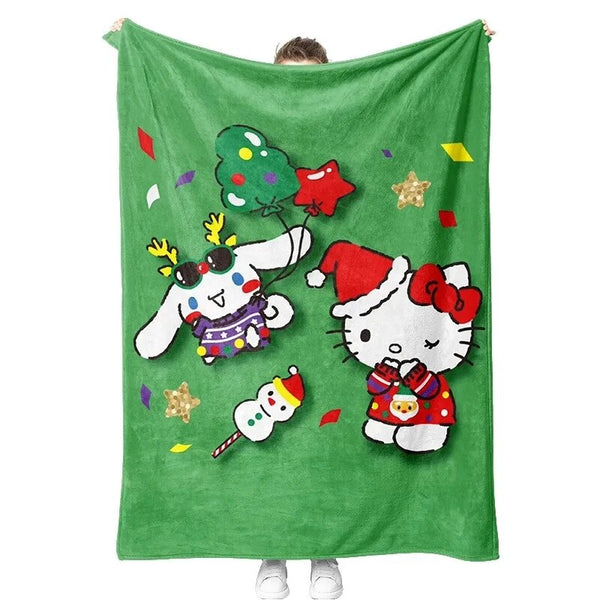 🎄 Sanrio Christmas Flannel Blanket🎄