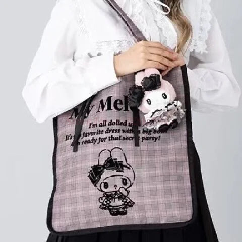 Japanese Kuromi My Melody Keychain