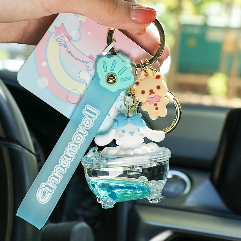 Sanrio Bathtub Keychain