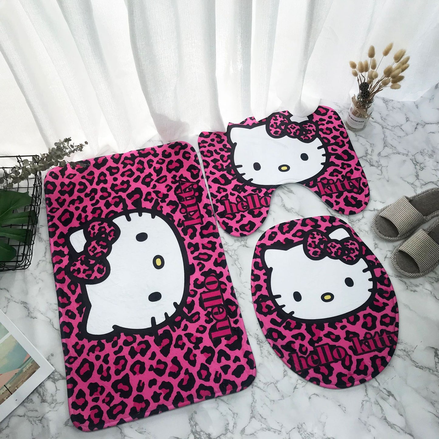 Hello Kitty Bathroom Set