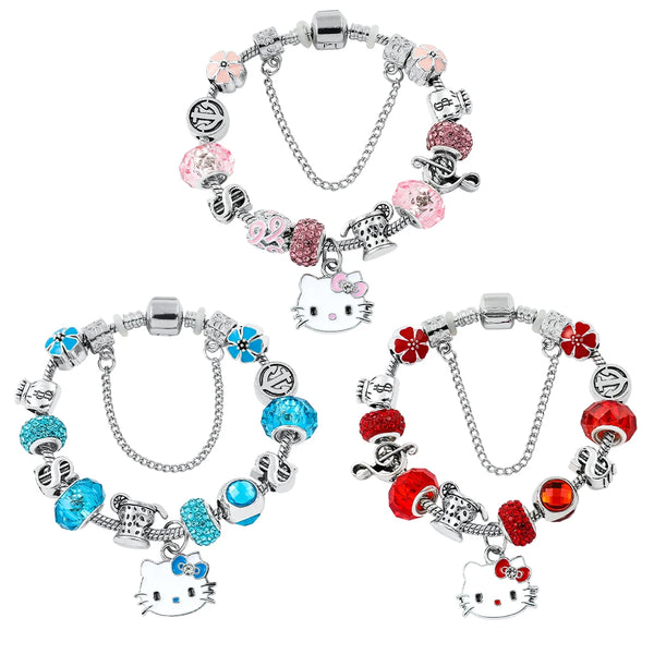 Cute Hello Kitty Charms Bracelet