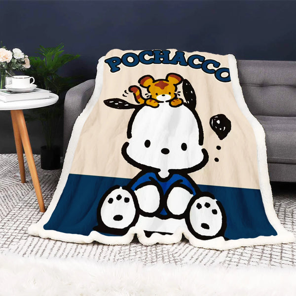 Pochacco Cozy in Blanket