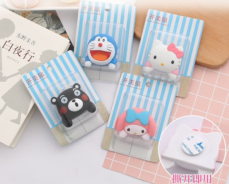 Hello Kitty Switch Cover Sticker