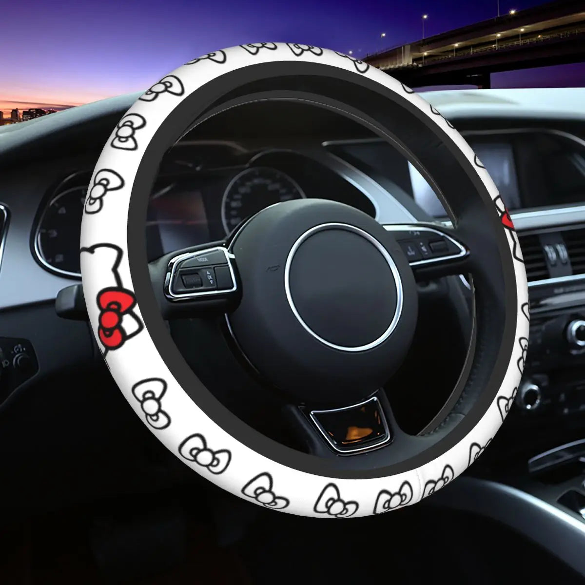 Sanrio Hello Kitty Steering Wheel Cover