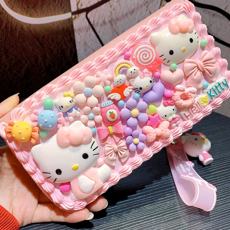 Hello Kitty Wallet Rhinestones