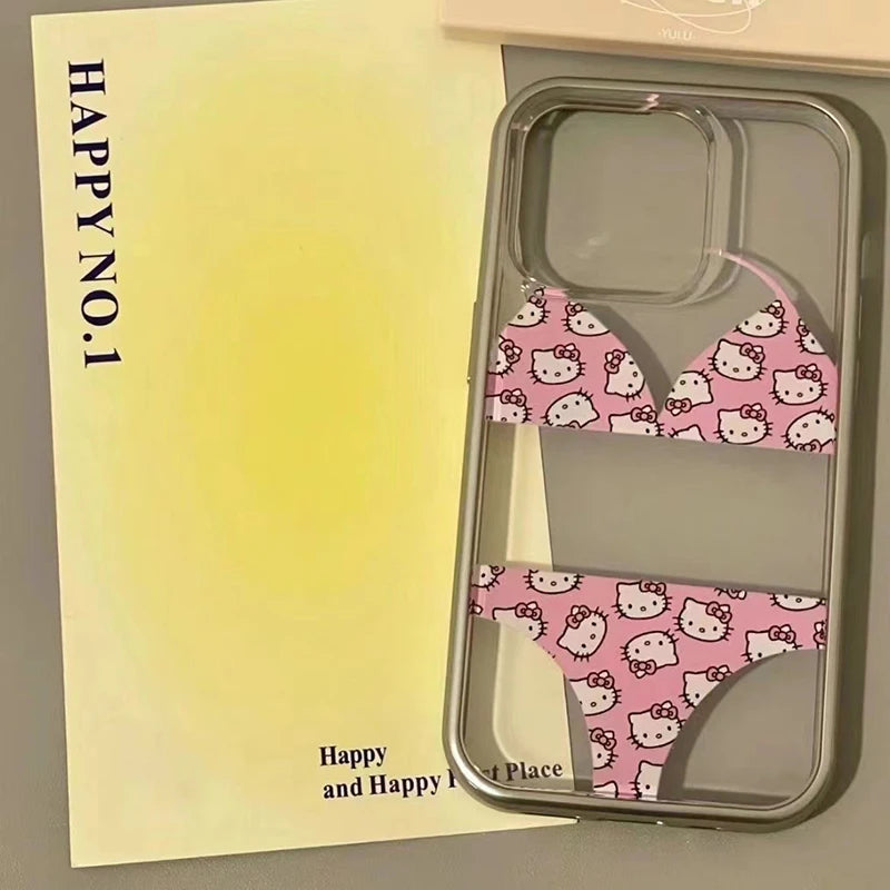 Hello Kitty iPhone Case | Bikini Design Cover | Cute