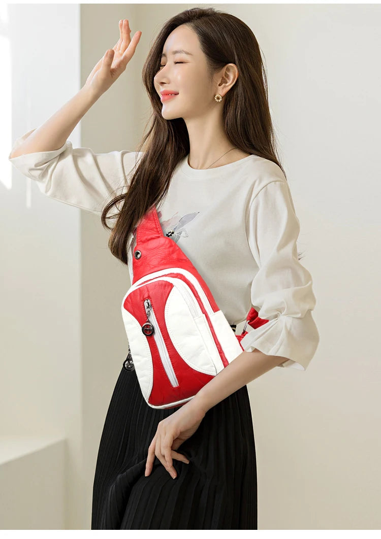 Red Crossbody