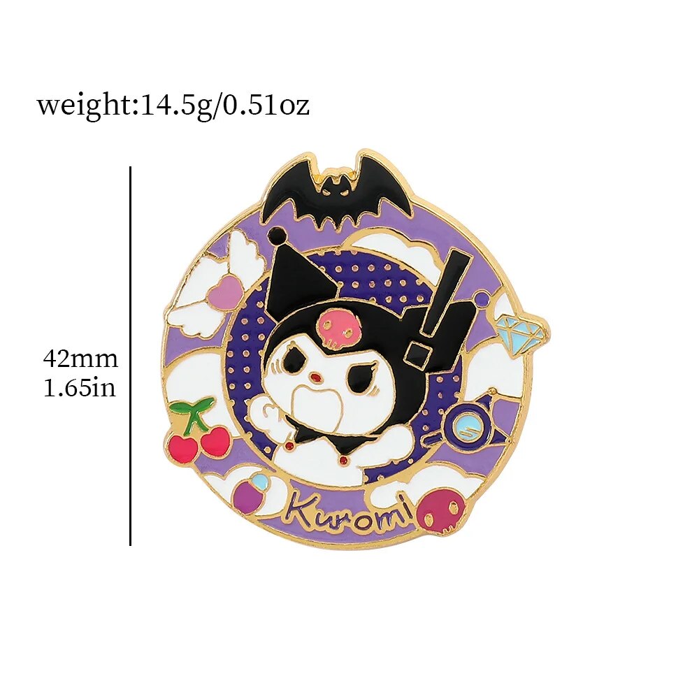 Kawaii Sanrio Christmas Lapel Pins