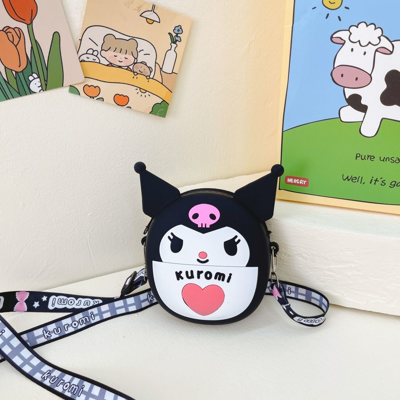 Sanrio silicone messenger bag