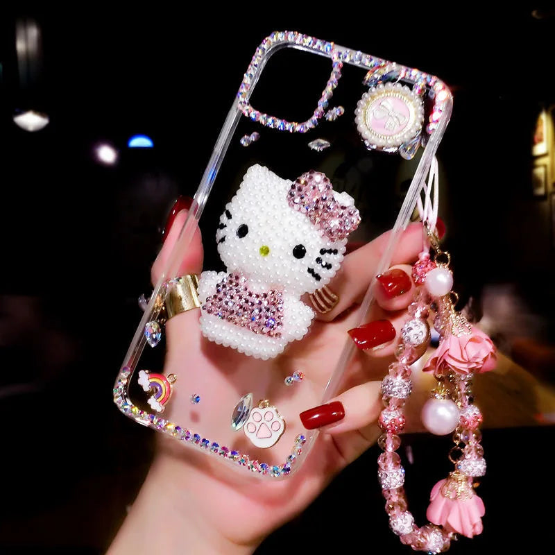 Hello Kitty Bling S22 Samsung Case