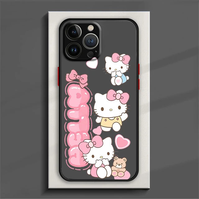 Hello Kitty Black Phone Case