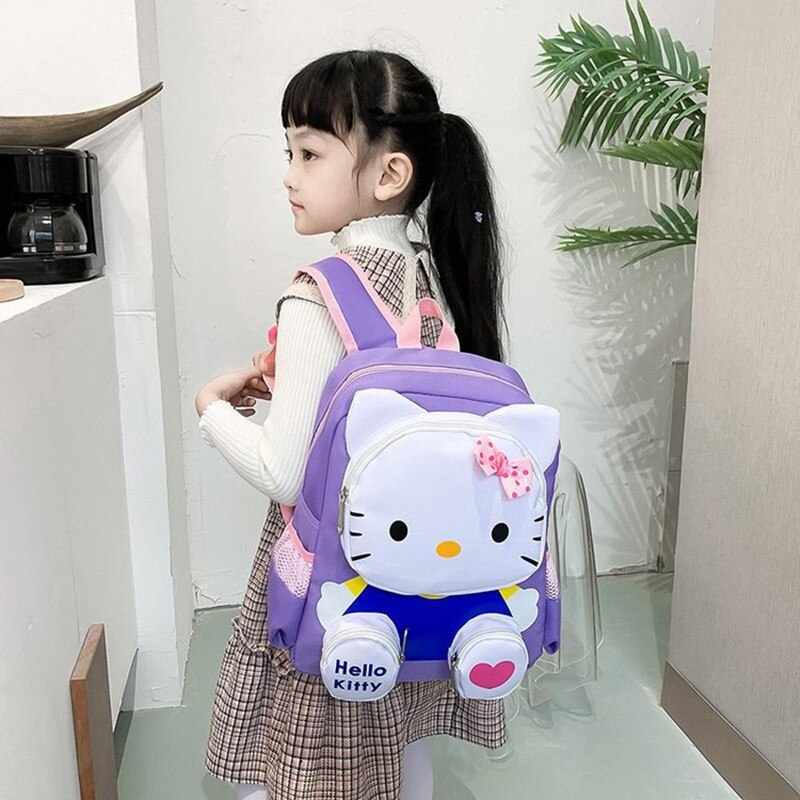 Sanrio hello kitty Cute Cartoon Schoolbag