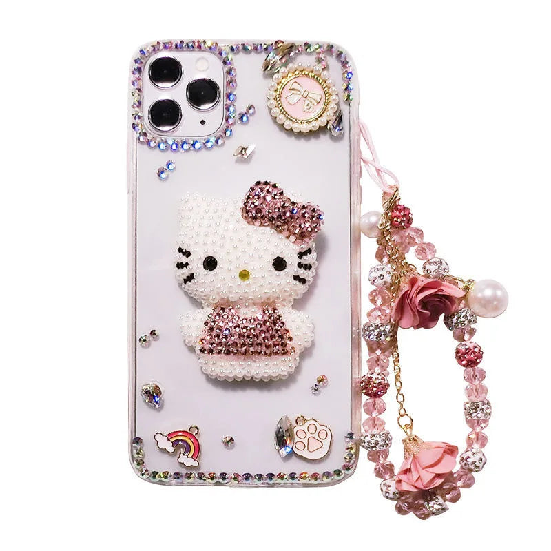 Hello Kitty Bling S22 Samsung Case