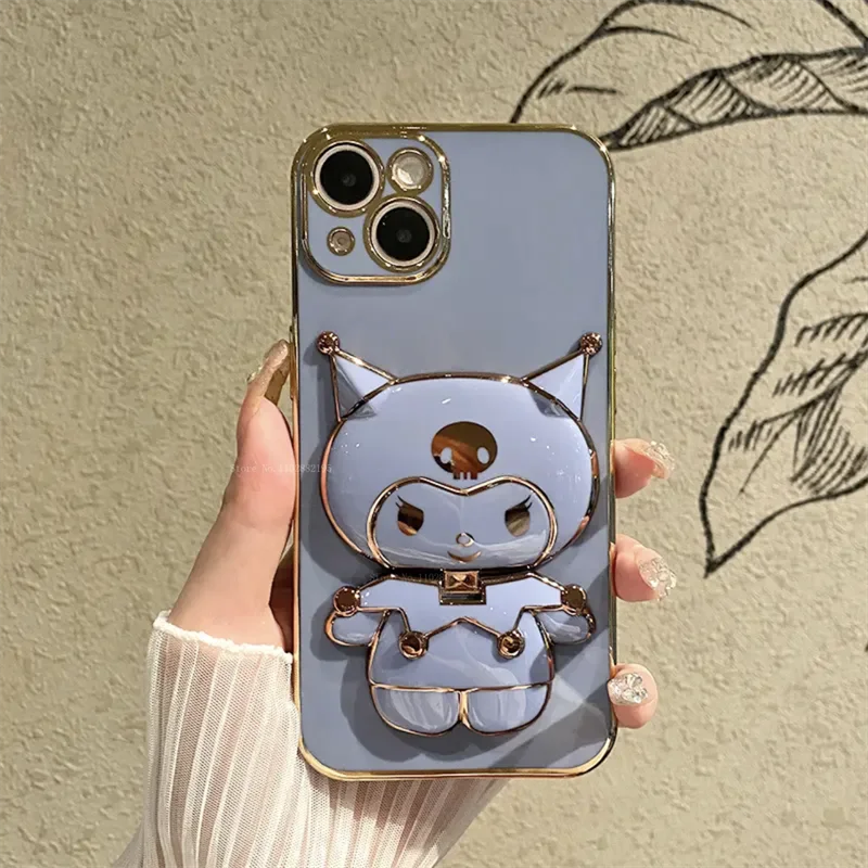 Kuromi Samsung S23 Case With Mirror