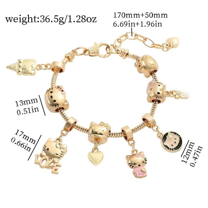 Hello Kitty Charm Bracelet