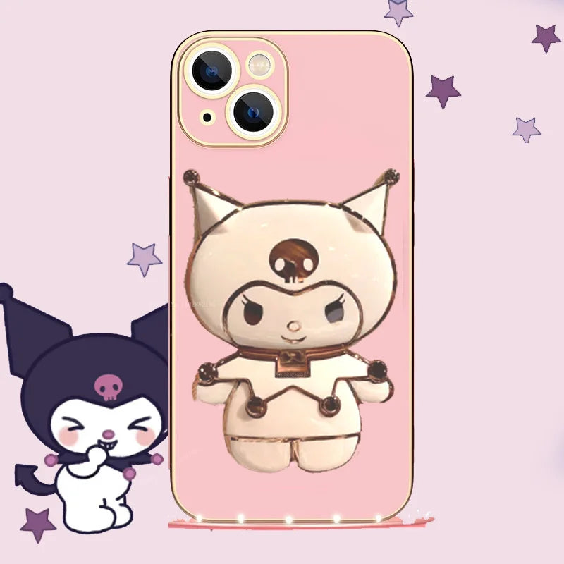 Kuromi Samsung S23 Case With Mirror