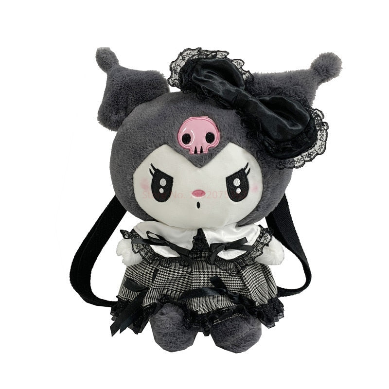 Adorable Kuromi Plush Backpack – Perfect for Fans