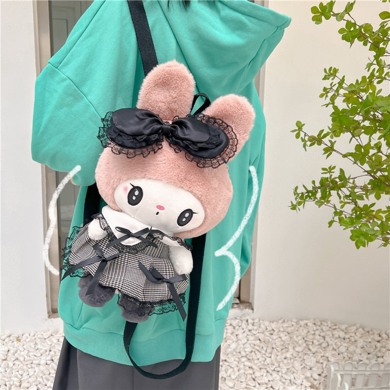 Kuromi Plush Backpack