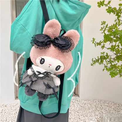 Adorable Kuromi Plush Backpack – Perfect for Fans