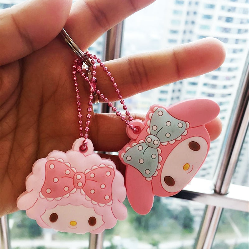 Sanrio My Melody Hello Kitty 2 Pcs Set Keychain