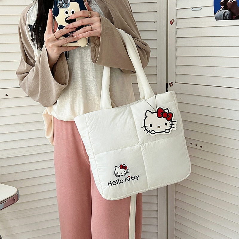 Sanrio Hello Kitty Cloth Handbag - Cute & Practical Bag