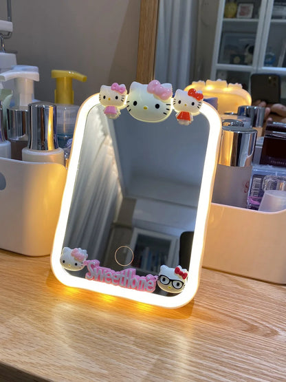 Hello Kitty LED Rechargeable Mirror