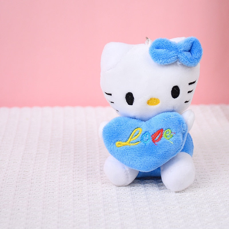 Hello Kitty Colorful Plush Keychain