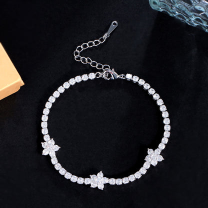 Cubic Zirconia Tennis Bracelet