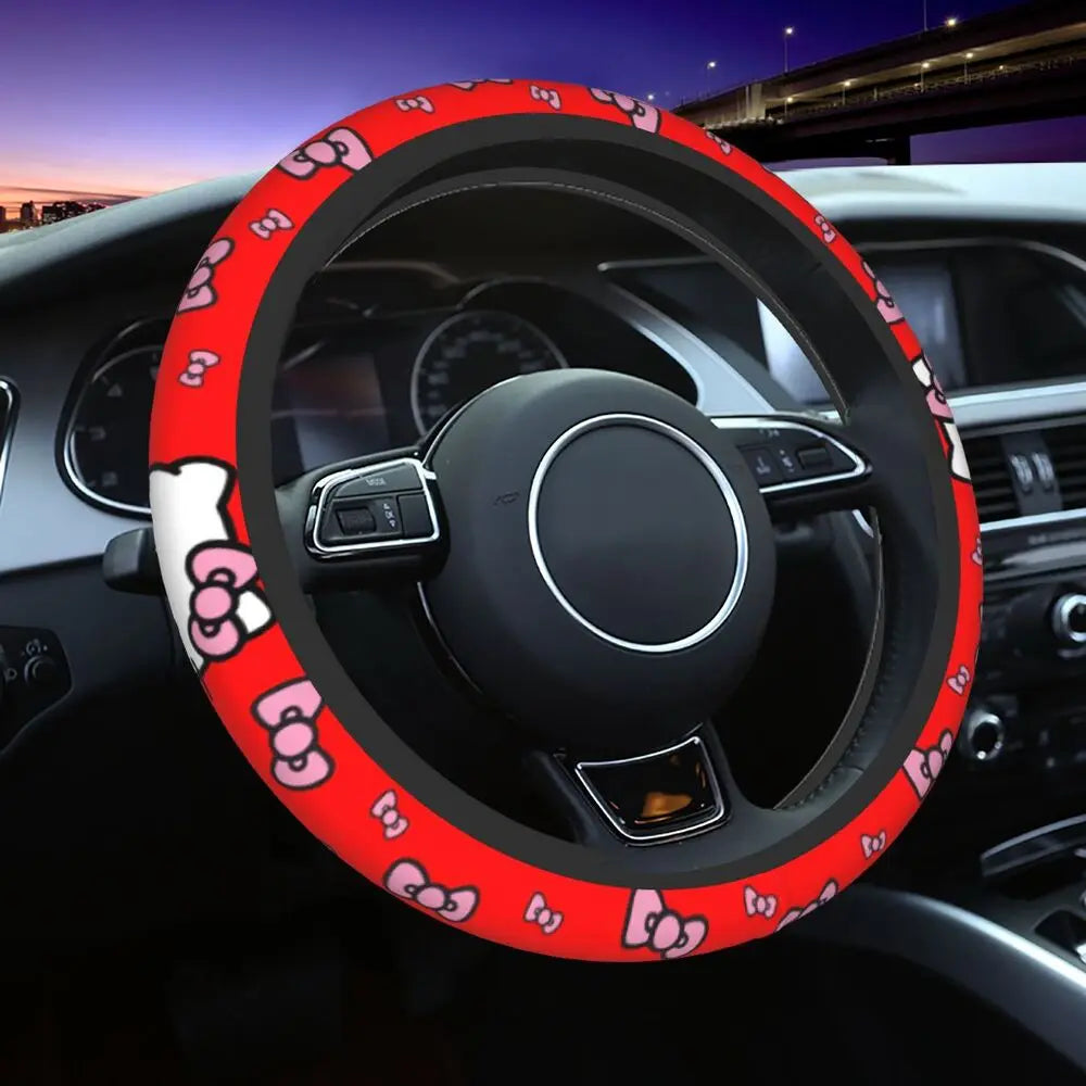 Sanrio Hello Kitty Steering Wheel Cover