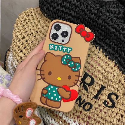 Hello Kitty Silicone Phone Case | iPhone 11 Silicone Case 