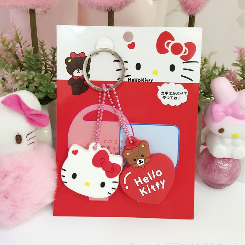 Sanrio My Melody Hello Kitty 2 Pcs Set Keychain