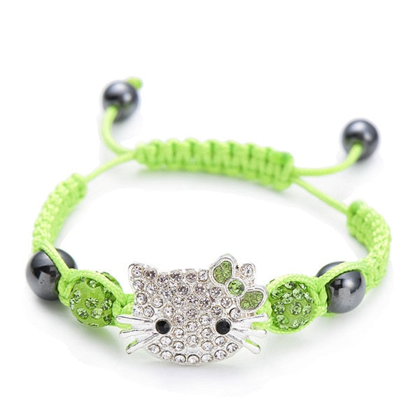 Hello Kitty Sanrio Diamond Beads Bracelet