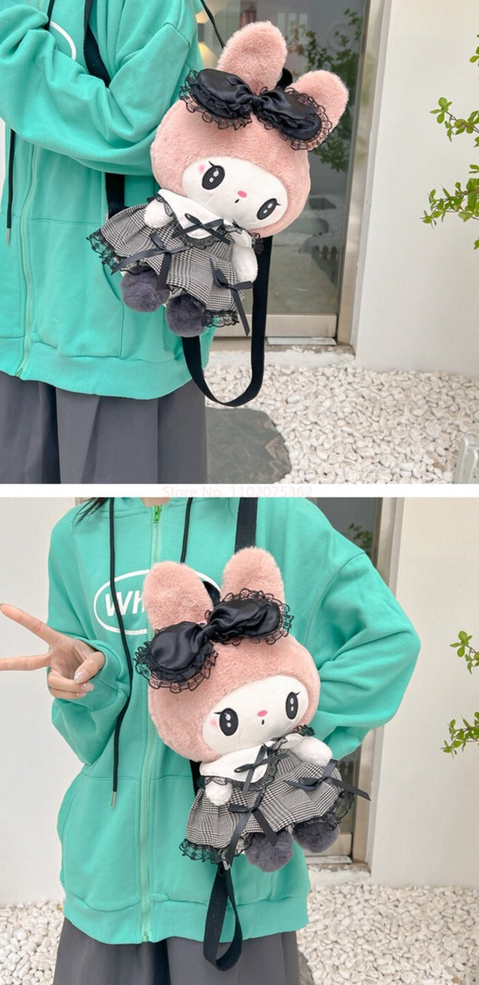 Kuromi Plush Backpack