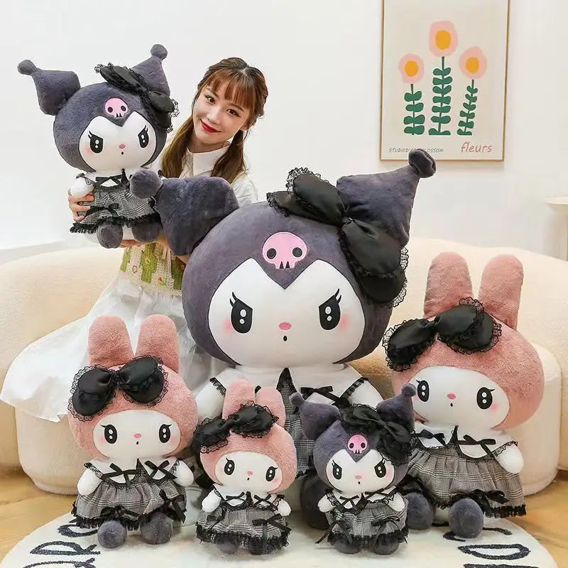 Kuromi My Melody Japanese Plush Toy