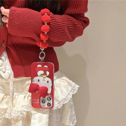 iPhone 13 Hello Kitty Case pendant