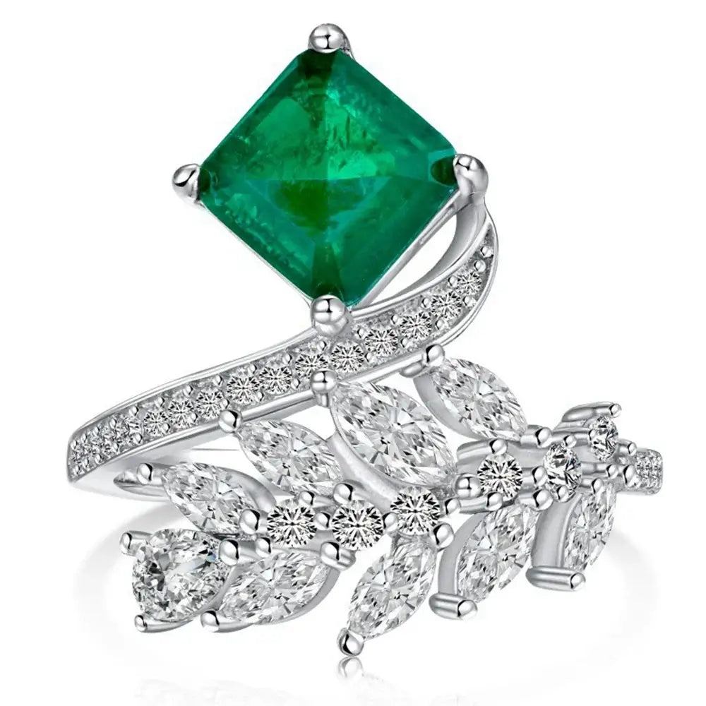 Emerald Cut Diamond Ring