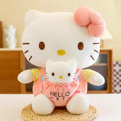 Hello Kitty Mother and Child Plushies