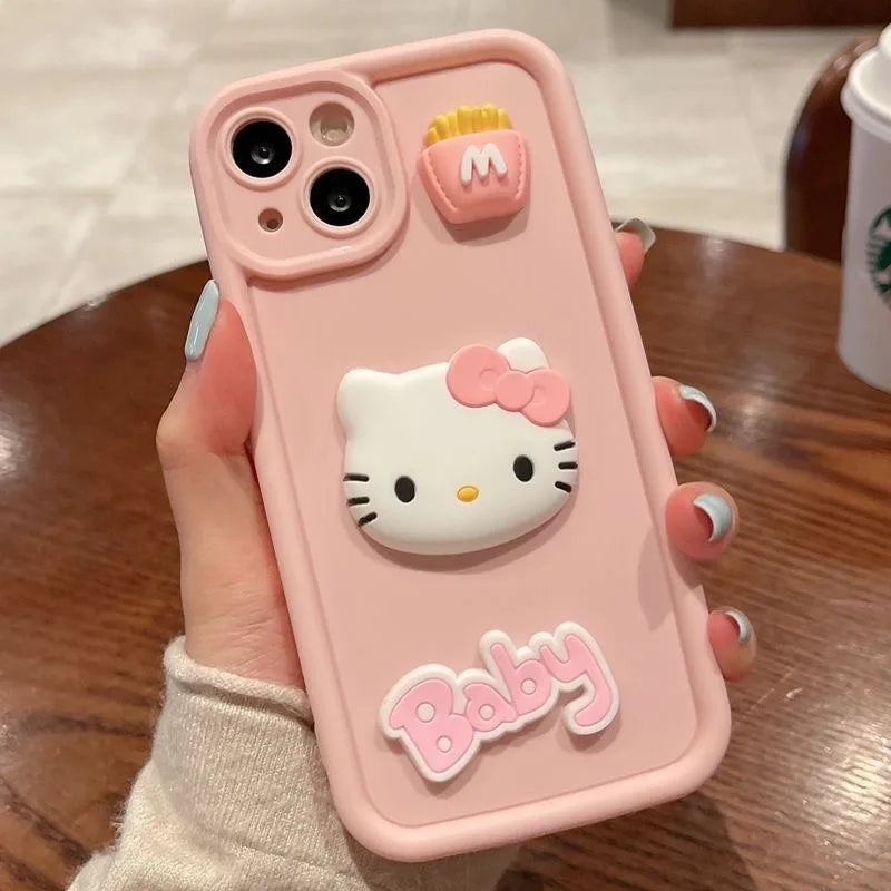 Hello Kitty Silicone Phone Case Samsung