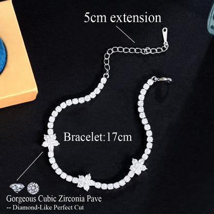 Cubic Zirconia Tennis Bracelet