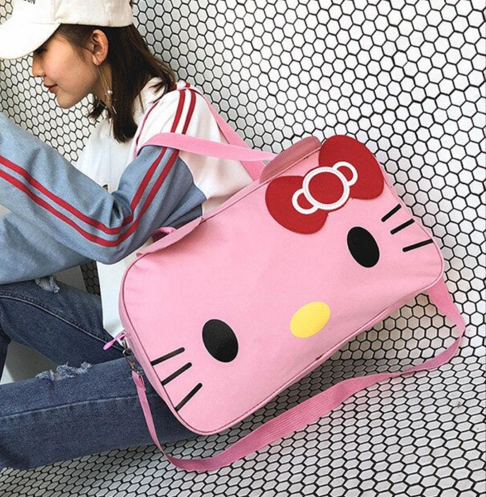 Hello Kitty travel bag Large capacity