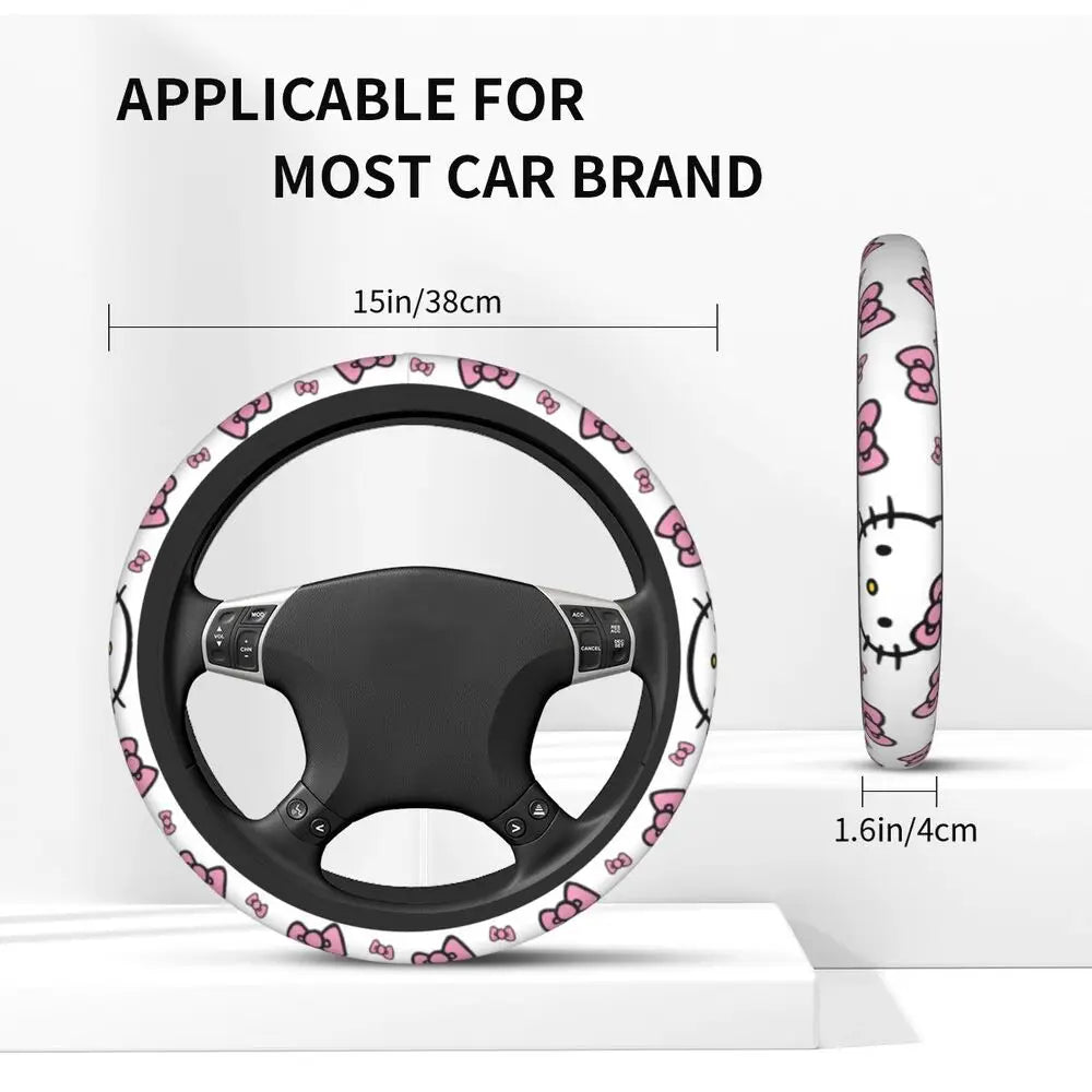 Sanrio Hello Kitty Steering Wheel Cover