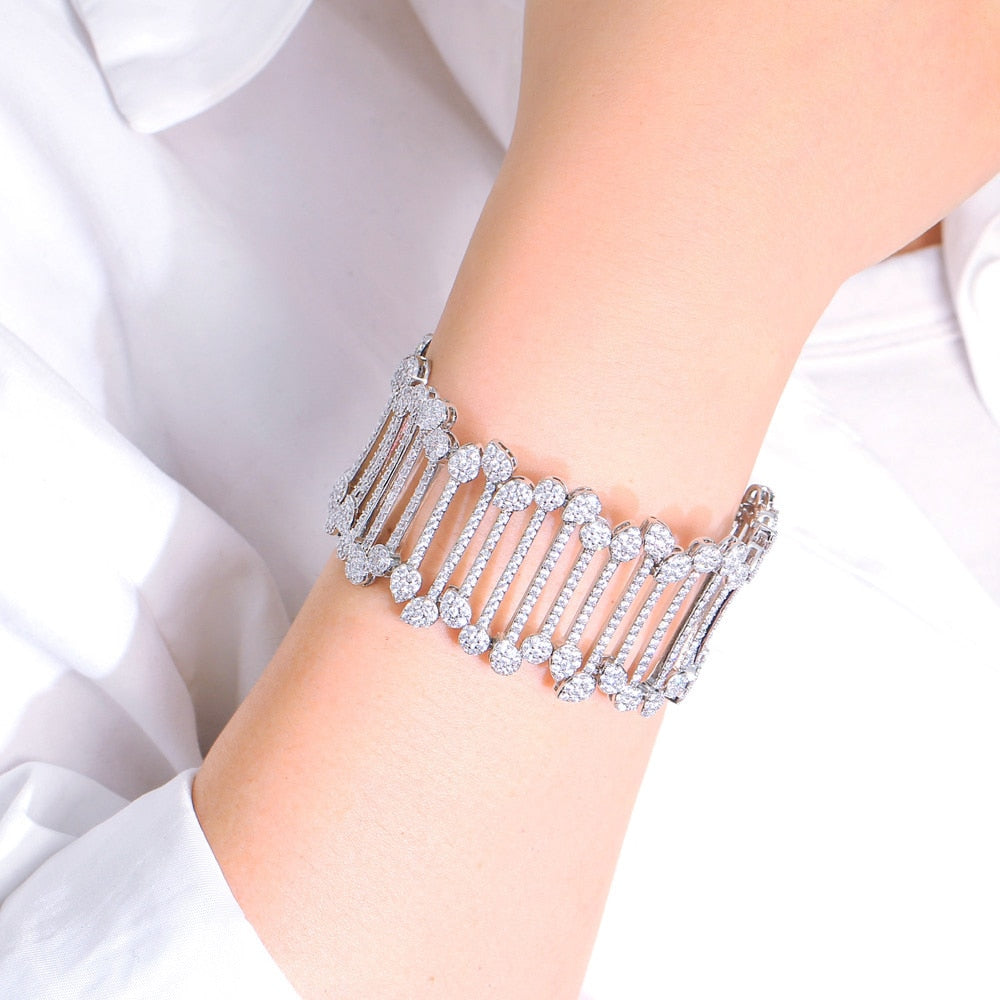 Super Luxury Cubic Zirconia Bracelet